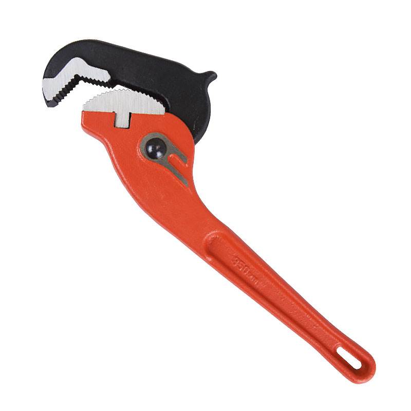 Rapid Pipe Wrench, Ductile Cast Lron Handle