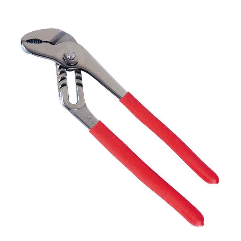 Groove Joint Pliers, Nickel Plated, With Dipped Handle