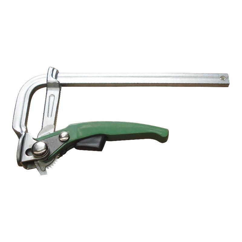 Ratcheting F Clamp, Quickly Adjusted Clamps