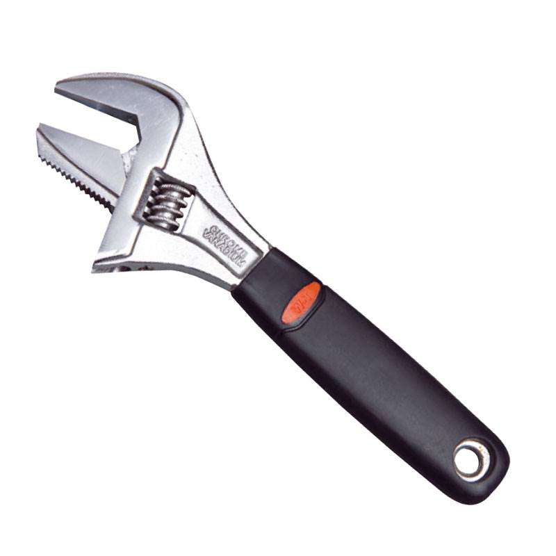 Adjustable Wrench,Extra Wide Opening Reversable Jaw