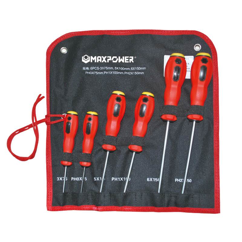 耐油柄螺絲批組套（6PCS）