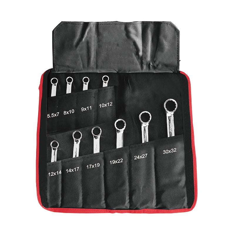 工業(yè)級(jí)加長(zhǎng)梅花扳手8、10、11件套