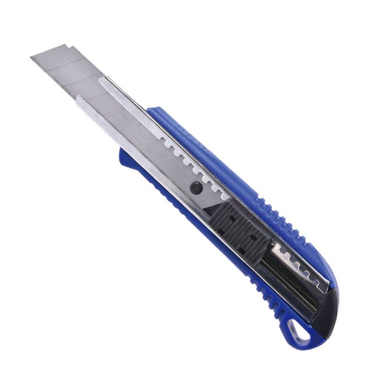 塑柄推鈕美工刀