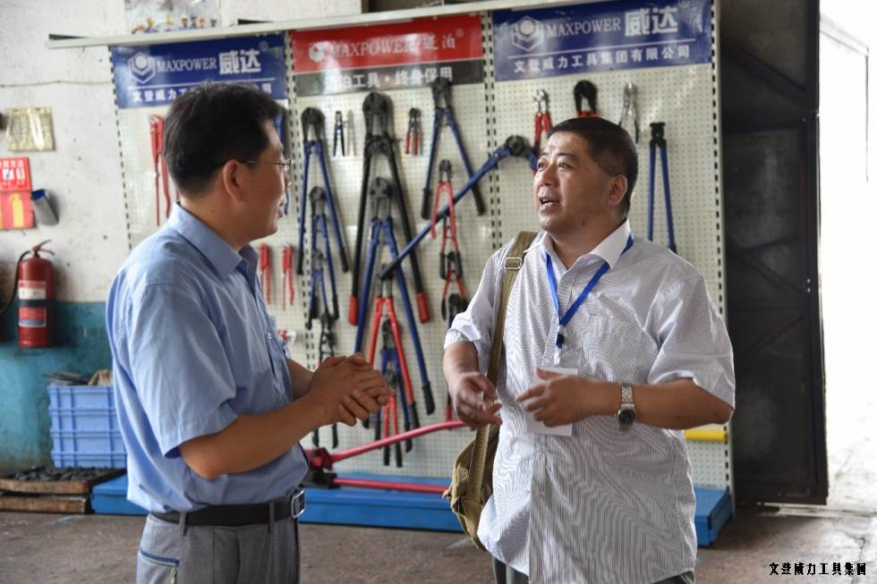 淄博參觀_08.jpg 祥鴻物資公司經銷商參觀威力集團(圖6)