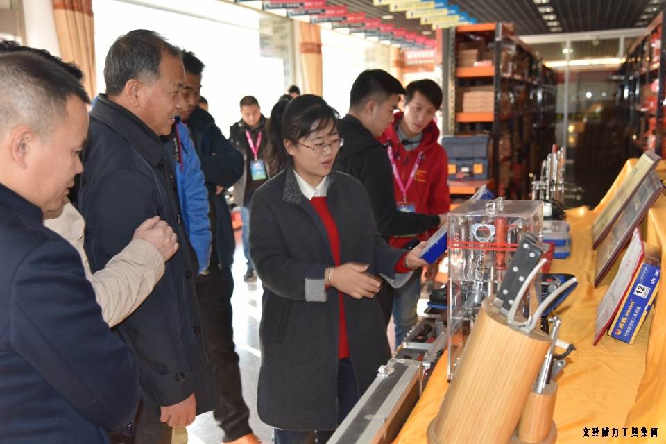 山東網(wǎng)記者采訪團_14.JPG “工匠精神 山東制造”全媒體采訪團蒞臨威力工具(圖11)