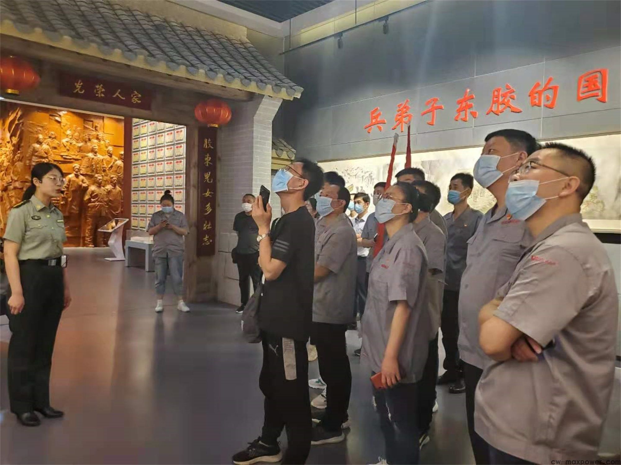 傳承紅色基因 威力集團(tuán)黨委開展紅色主題黨建活動(圖10) 傳承紅色基因 威力集團(tuán)黨委開展紅色主題黨建活動(圖10)